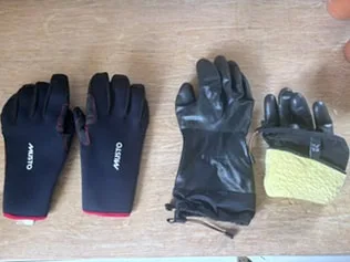 Musto Sailing Gloves XL (and some insulated meat packers too!)
