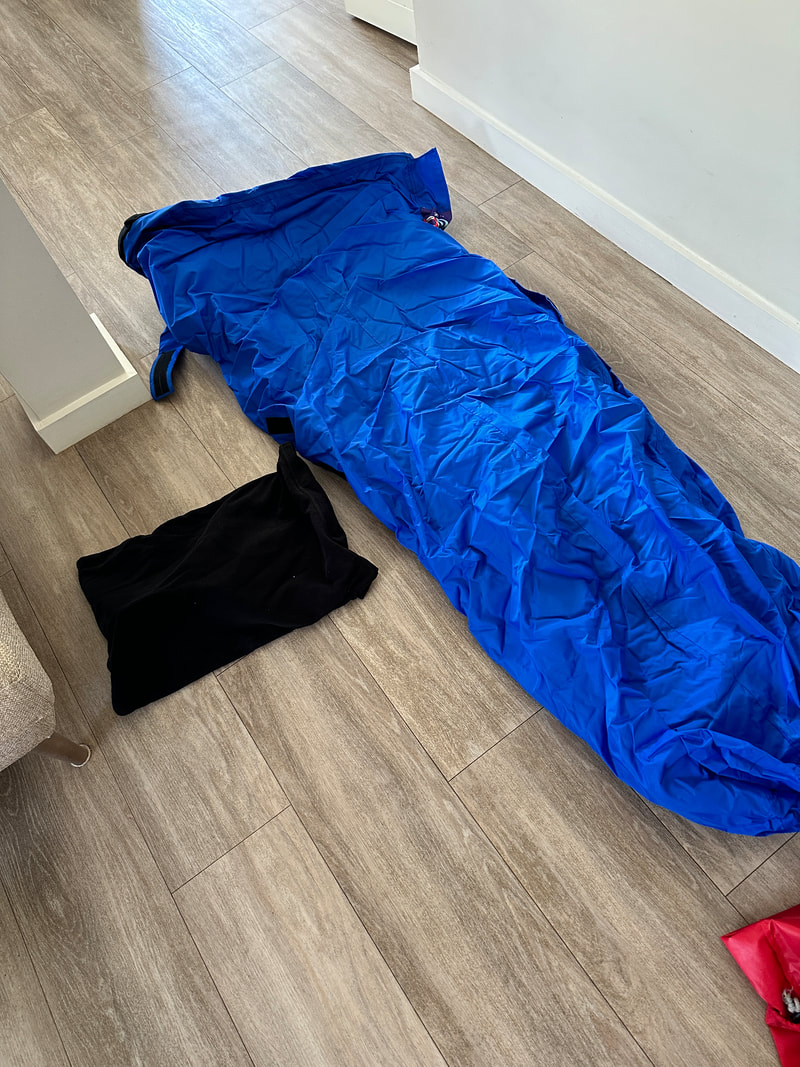 OCEAN SLEEPING BAG & ALL SEASONS PILLOW CASE