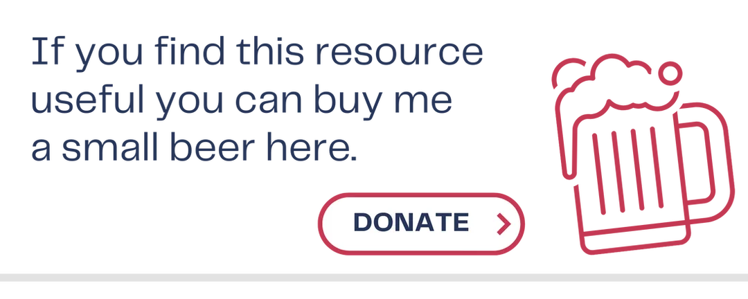 Buy me a beer - donation
