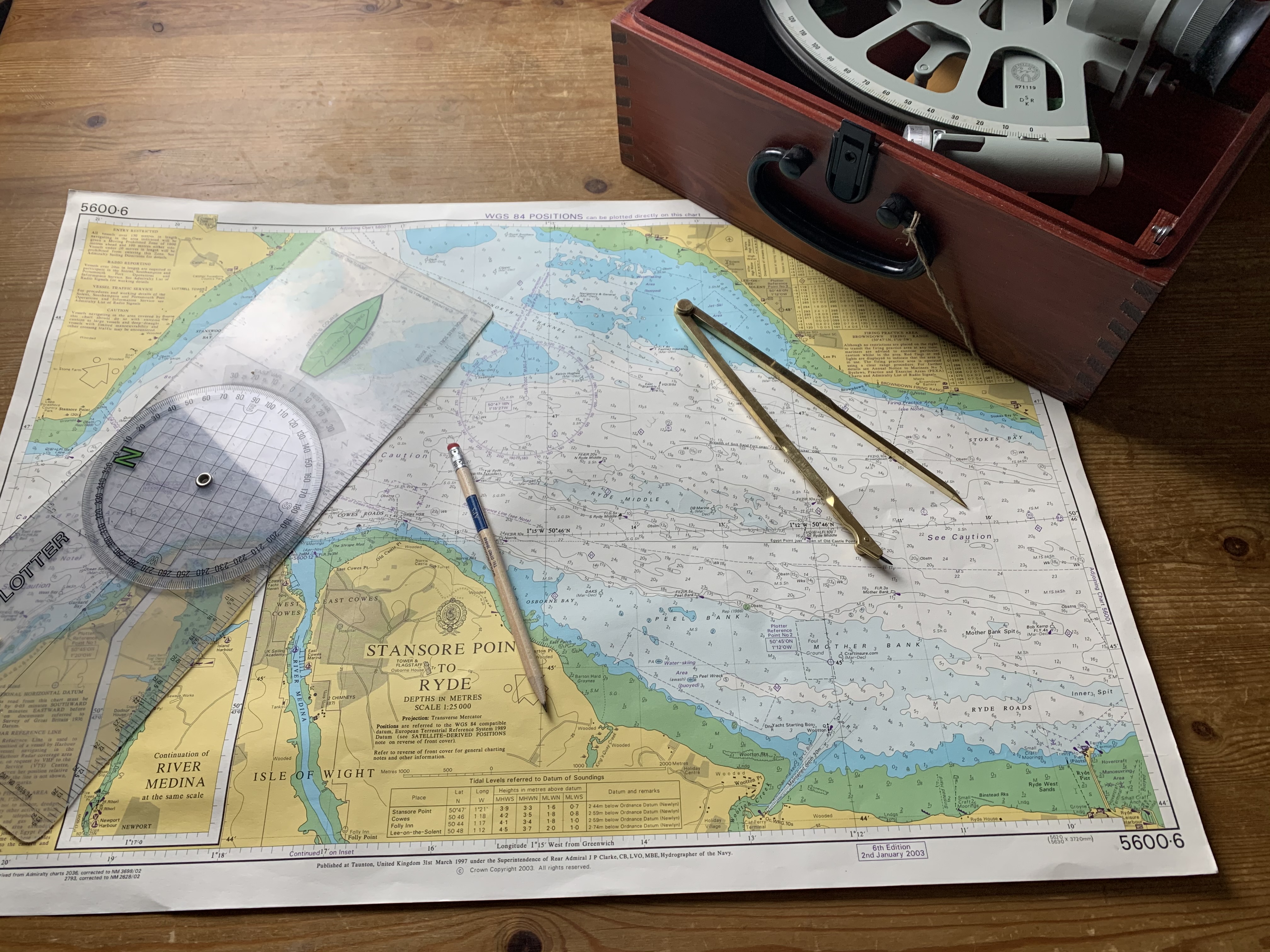 HOW TO PLOT A GPS FIX ON A PAPER CHART