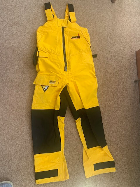 MUSTO OCEAN STRETCH GORE-TEX SALOPETTES (WOMEN'S 12)