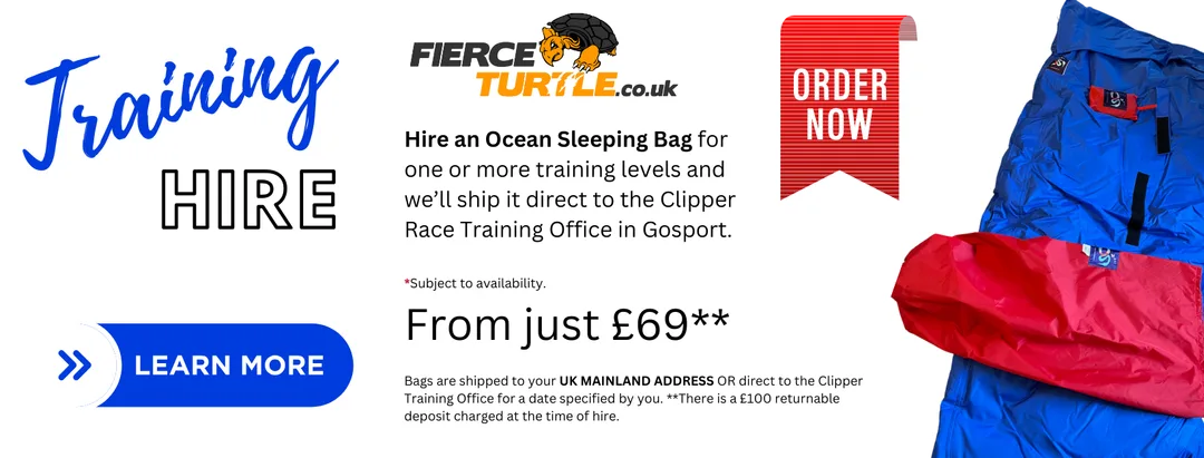 Hire an Ocean Sleepwear Sleeping Bag for your Clipper Training